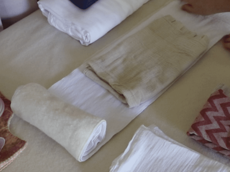 Abdominal Compress Cloth Examples